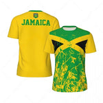 Jamaica Flag 3D Print T-Shirts
