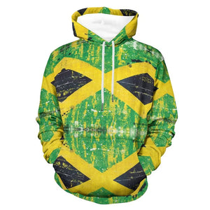 Jamaica Flag 3D Print Hoodie
