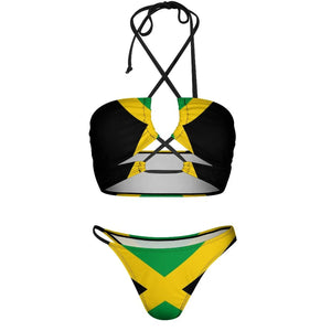 Jamaica Flag Micro Bikini Set