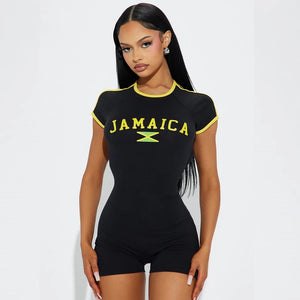 Jamaica Flag Sporty Jumpsuit