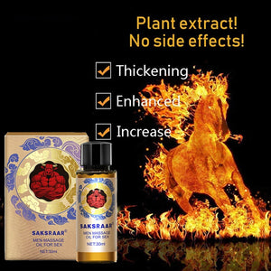Penis Erection Enhancement & Enlargement Massage Oil
