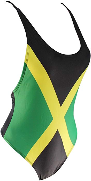 Jamaica flag One Piece Swimsuit