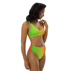 Rasta Recycled high-waisted bikini