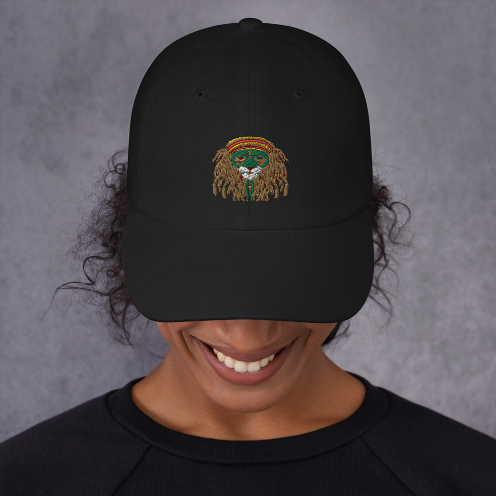 Rasta Lion Dad hat