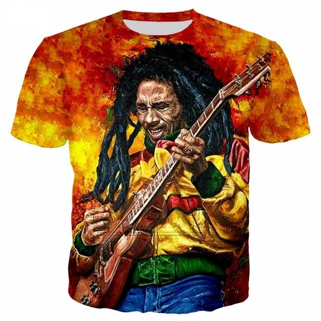 Bob Marley 3D Print T-Shirts, Hoodie, Sweatshirt & Shorts