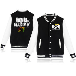 Bob Marley Baseball Jacket