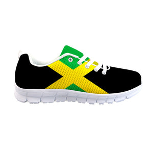 Jamaica Flag Mesh Sneakers