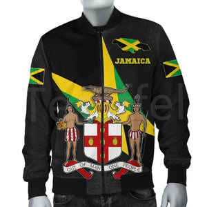 Jamaica Flag Unisex Bomber Jacket