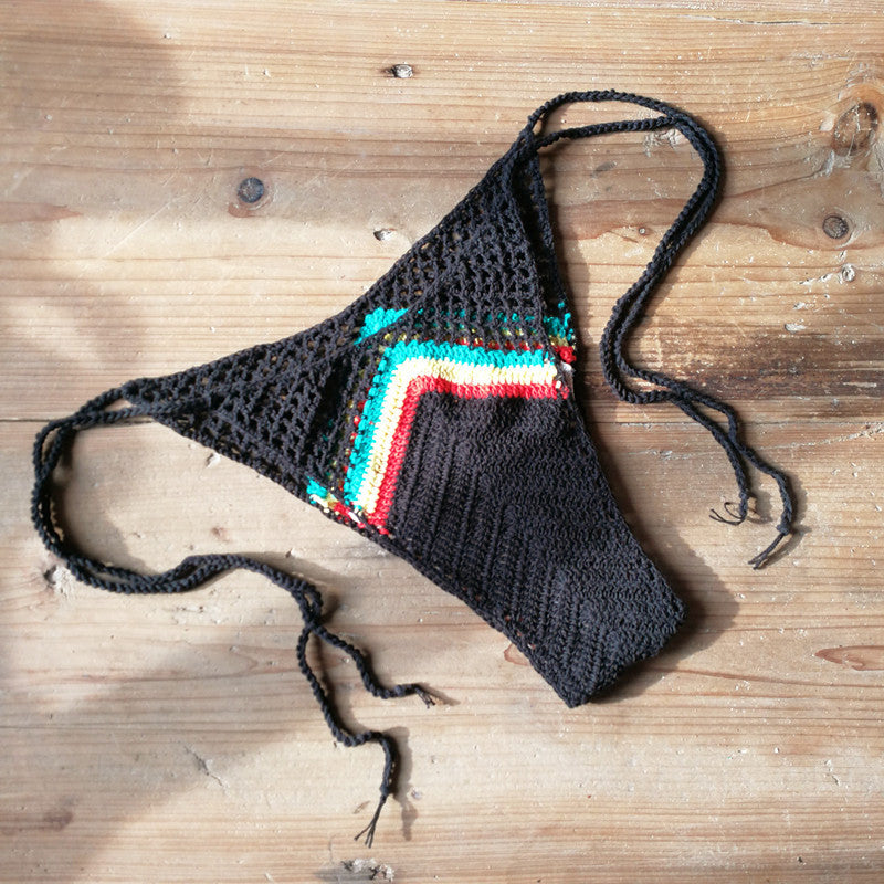 Rasta Handmade Crochet Bikini Set