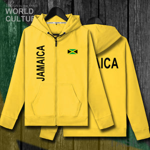 Jamaica Zipper Hooded Sweatshirt