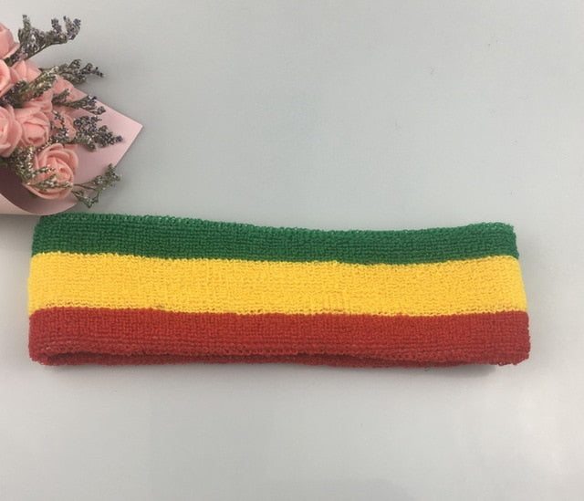Rasta Jamaica Flag Wrist and Headband