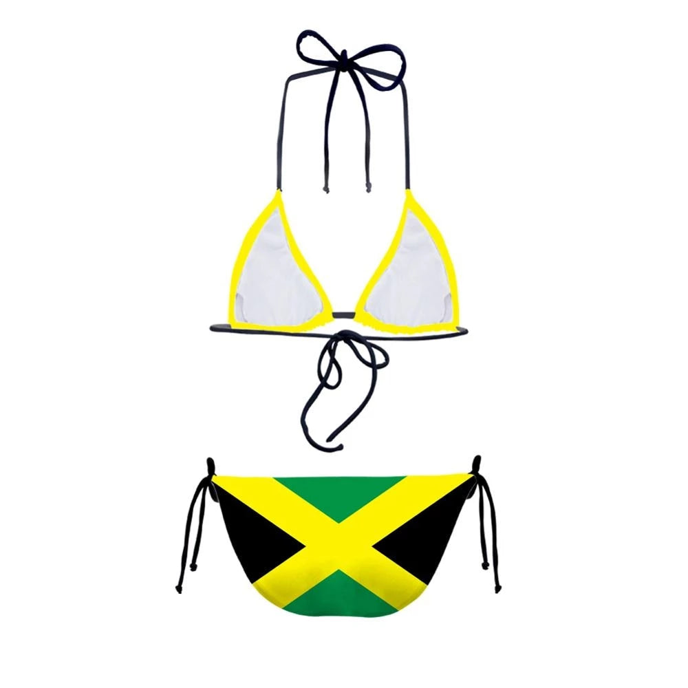 Jamaica Flag Bikini Set