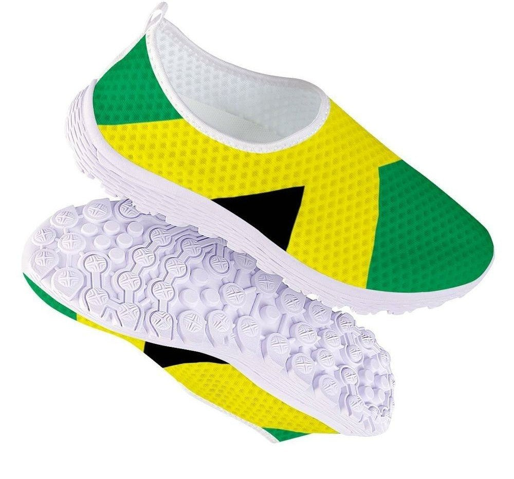 Jamaica Flag Unisex Running Sneakers